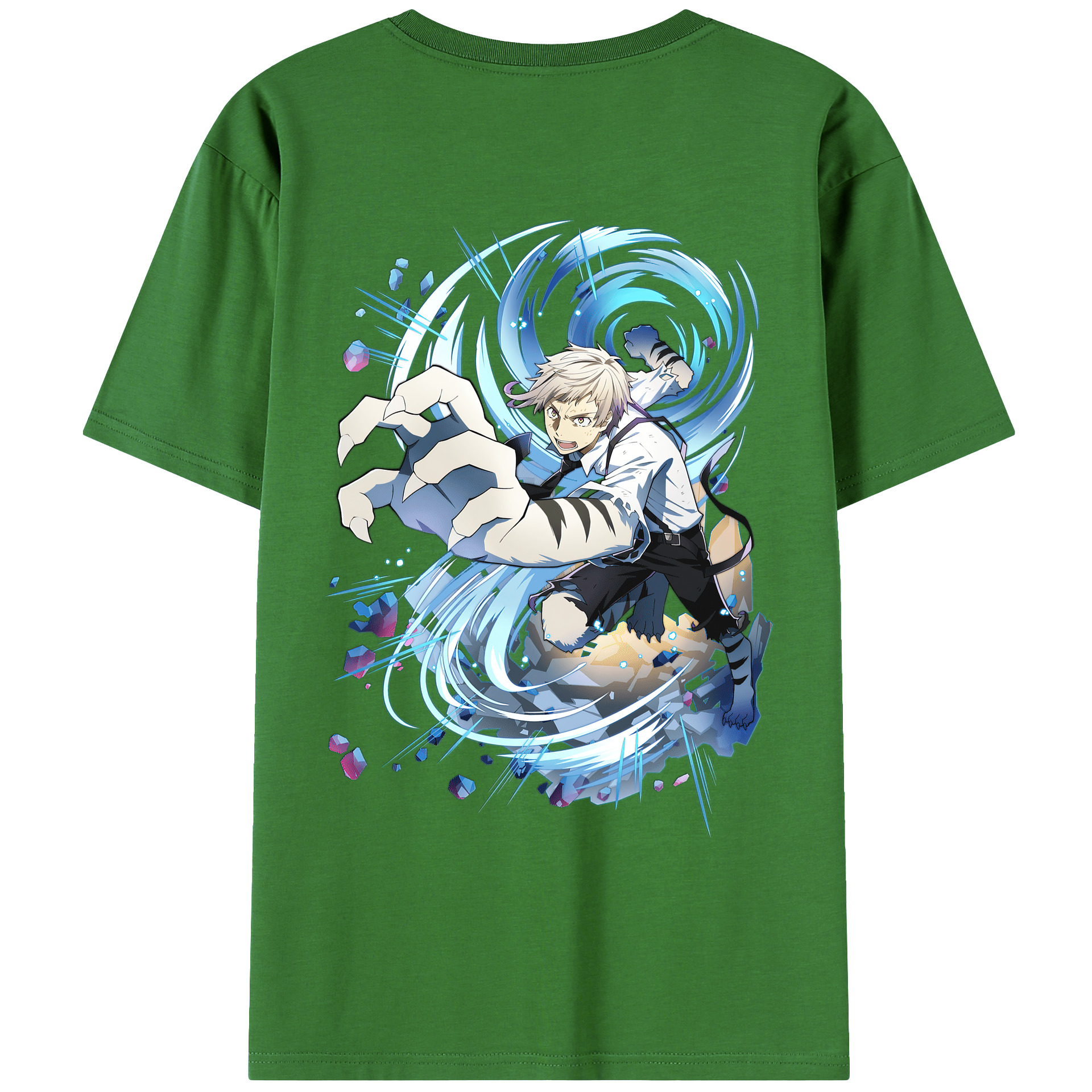 （画像用） 文豪ストレイドッグス Bungo Stray Dogs レディース半袖Tシャツ(バックプリント)